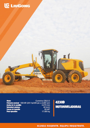 ग्रेडर Liugong 4230D