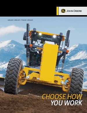 ग्रेडर John Deere Construction 770GP