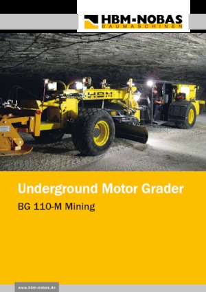 ग्रेडर HBM-NOBAS BG 110 M