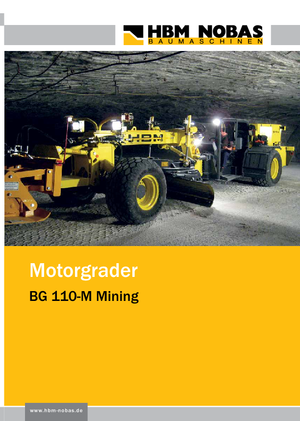 ग्रेडर HBM-NOBAS BG 110 M