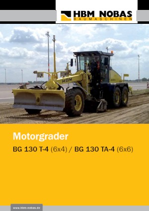 ग्रेडर HBM-NOBAS BG 130 TA-4 EP