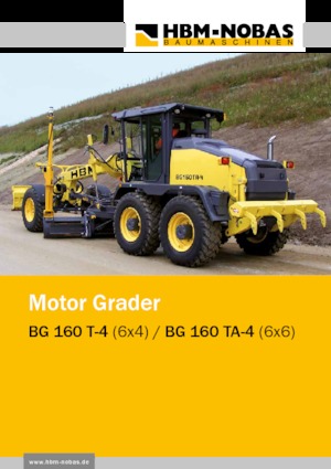 ग्रेडर HBM-NOBAS BG 160 TA-4