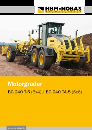 ग्रेडर HBM-NOBAS BG 240 TA-5 EP