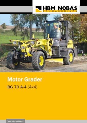ग्रेडर HBM-NOBAS BG 70 A-4