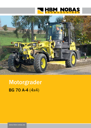 ग्रेडर HBM-NOBAS BG 70 A-4
