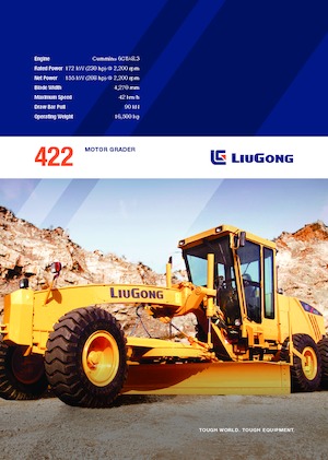 ग्रेडर Liugong 422