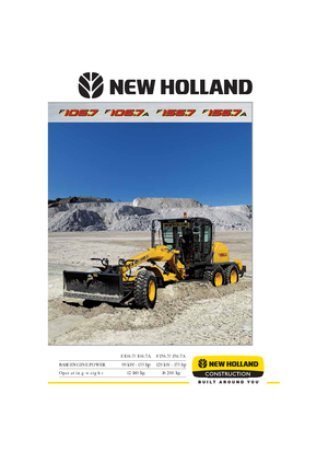 ग्रेडर New Holland F 156.7 A