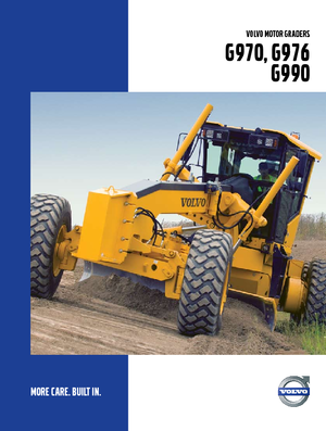 ग्रेडर Volvo G976
