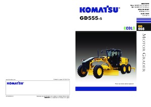 ग्रेडर Komatsu GD555-5