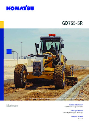 ग्रेडर Komatsu GD555-5