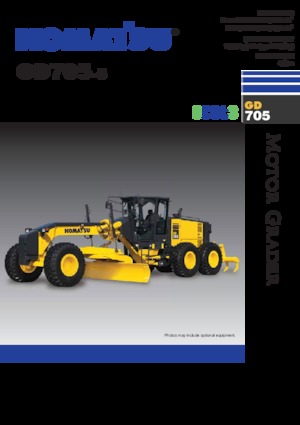 ग्रेडर Komatsu GD705-5