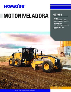 ग्रेडर Komatsu GD705-5