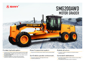 ग्रेडर Sany SMG200AWD