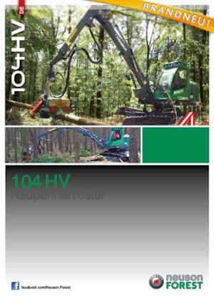 हार्वेस्टर Neuson Forest 104HV