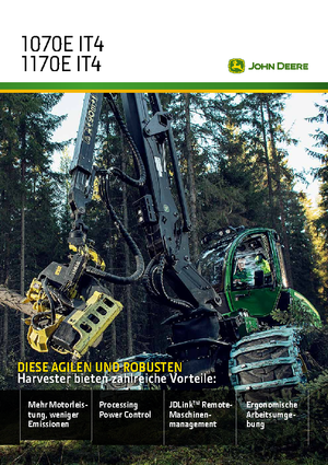 हार्वेस्टर John Deere 1070 E IT4