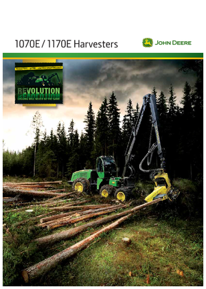 हार्वेस्टर John Deere 1070 E