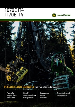 हार्वेस्टर John Deere 1070 E IT4