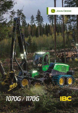 हार्वेस्टर John Deere 1170 G