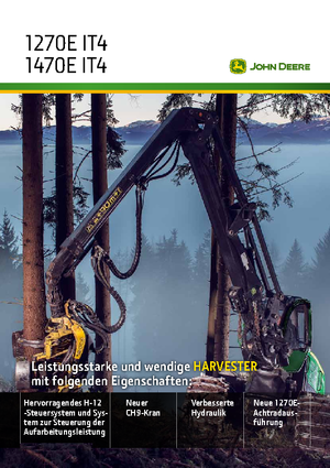 हार्वेस्टर John Deere 1270 E IT4