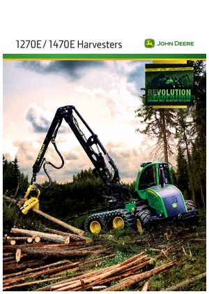 हार्वेस्टर John Deere 1270 E