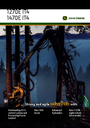हार्वेस्टर John Deere 1270 E IT4