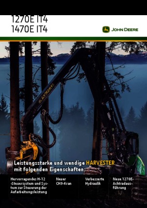 हार्वेस्टर John Deere 1270 E IT4