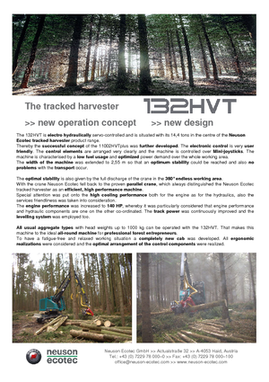 हार्वेस्टर MHT 132 HVT