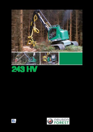 हार्वेस्टर Neuson Forest 243HV