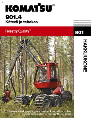 हार्वेस्टर Komatsu 901.4