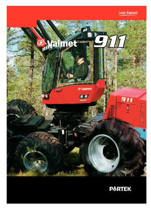 हार्वेस्टर Valmet 911.1