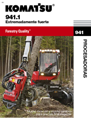 हार्वेस्टर Komatsu 941.1
