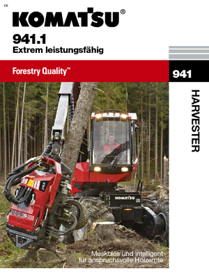 हार्वेस्टर Komatsu 941.1