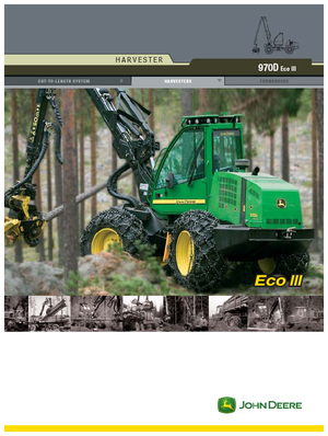 हार्वेस्टर John Deere 970 D Eco III