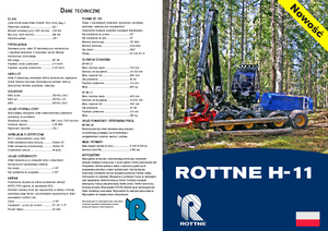 हार्वेस्टर Rottne H 11