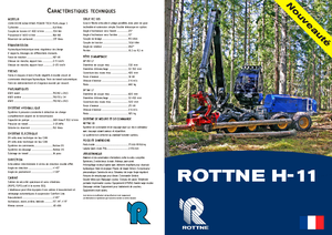 हार्वेस्टर Rottne H 11