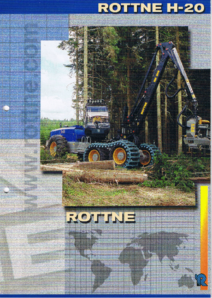 हार्वेस्टर Rottne H 20