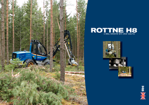 हार्वेस्टर Rottne H 8 B