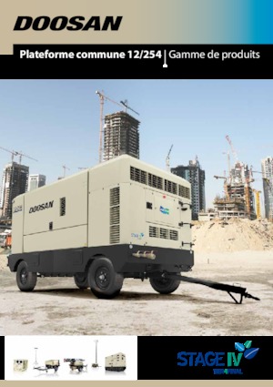 पोर्टेबल एयर कंप्रेसर - डीजल, इलेक्ट्रिक, गैसोलीन Doosan 21/224 
