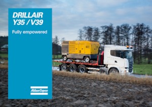 स्टेशनरी एयर कंप्रेसर - डीजल, इलेक्ट्रिक, गैसोलीन Atlas Copco DrillAir V39