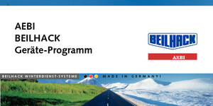 हाईवे स्नोप्लो Beilhack PV 43 A