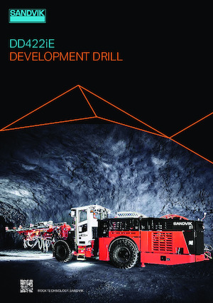 हॉरिजॉन्टल डायरेक्शनल ड्रिल Sandvik DD422iE