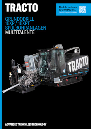 हॉरिजॉन्टल डायरेक्शनल ड्रिल TRACTO-Technik Grundodrill 15 XP