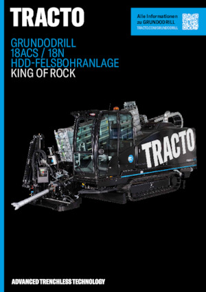 हॉरिजॉन्टल डायरेक्शनल ड्रिल TRACTO-Technik Grundodrill 18 ACS
