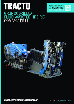 हॉरिजॉन्टल डायरेक्शनल ड्रिल TRACTO-Technik Grundodrill 5 X
