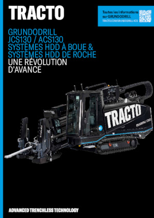 हॉरिजॉन्टल डायरेक्शनल ड्रिल TRACTO-Technik Grundodrill ACS 130