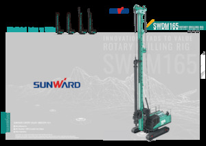 हॉरिजॉन्टल डायरेक्शनल ड्रिल Sunward SWDM165S