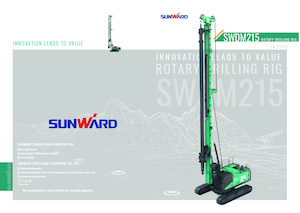 हॉरिजॉन्टल डायरेक्शनल ड्रिल Sunward SWDM215S