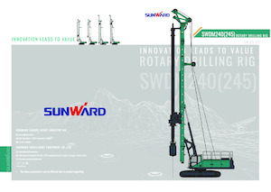 हॉरिजॉन्टल डायरेक्शनल ड्रिल Sunward SWDM245