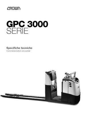ऑर्डर पिकर और चेरी पिकर फोर्कलिफ्ट Crown GPC 3040-2.0
