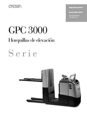 ऑर्डर पिकर और चेरी पिकर फोर्कलिफ्ट Crown GPC 3055-2.0